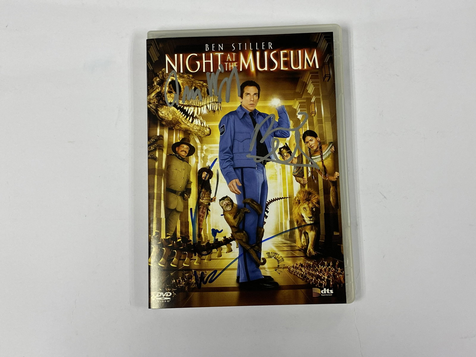 Autograph Night at the Museum DVD: Category: CollectiblesAutograph: Ben Stiller, Robin Williams, Item Condition: Brand New
