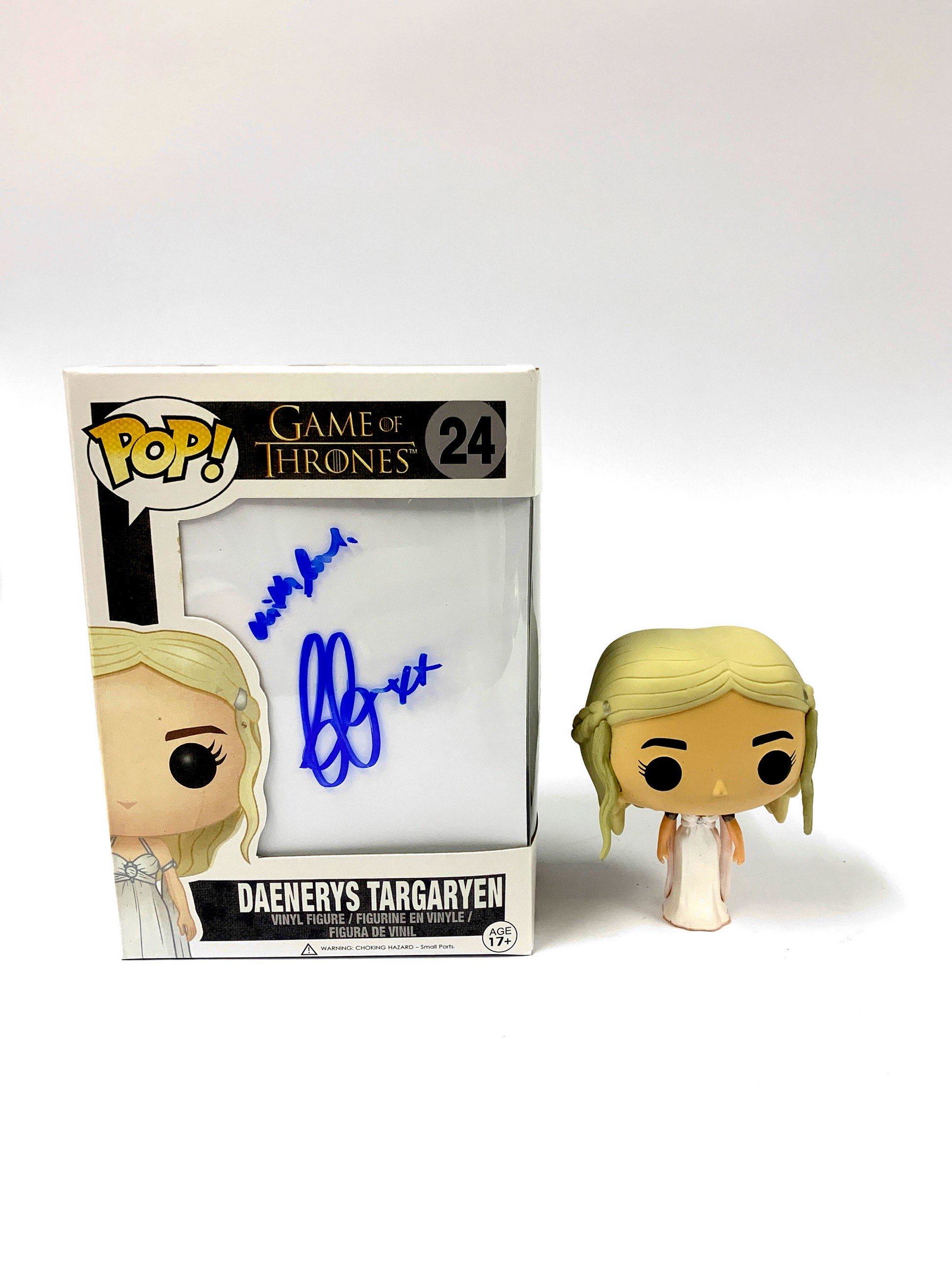 Autograph Game of Thrones Funko Pop: Category: CollectiblesAutograph: Emilia Clarke