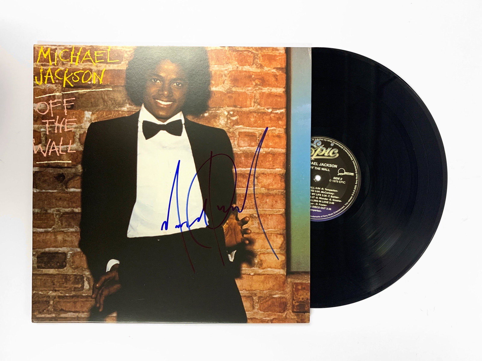 Autograph Off the Wall Vinyl: Autograph: Michael Jackson
