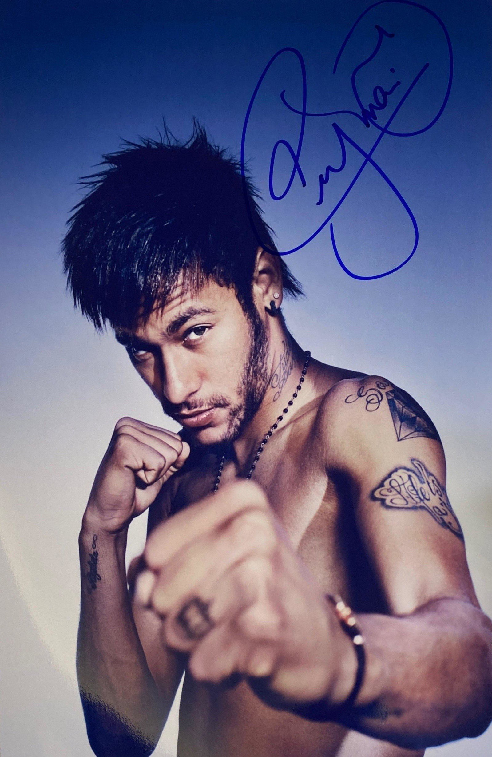 Carte Card STAR PLAYER ROOKIE NEYMAR JR. Brazil PANINI Adrenalyn WORLD