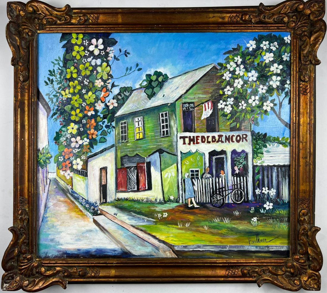 Henry Faulkner (Oil on Canvas Painting) in the style of (1 of 6)