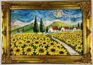 Vincent van Gogh Dutch (Oil on Canvas painting) Style Of