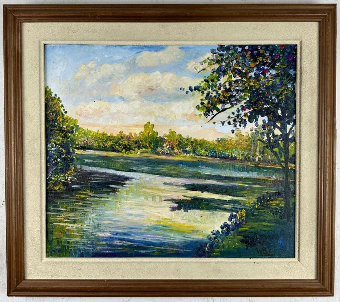 Winston Churchill (Oil on Canvas painting) Style Of (1 of 5)