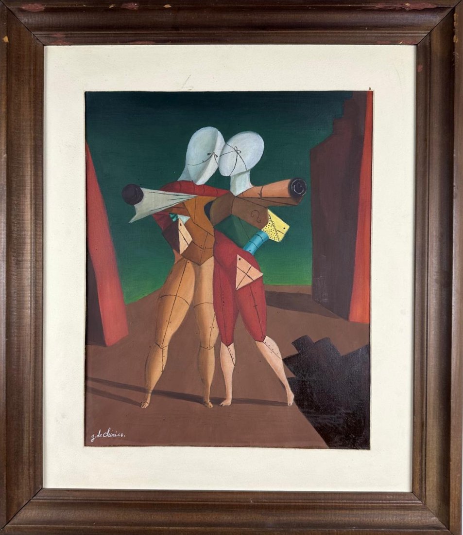 Giorgio De Chirico (Oil on Canvas Painting) in the style of (1 of 4)