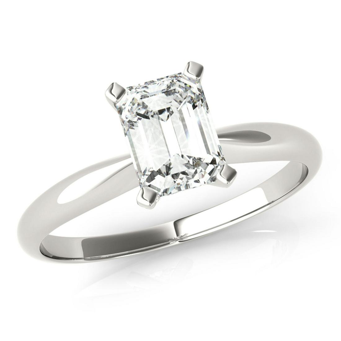 2 ctw Certified Diamond Ring - 14k White Gold (1 of 4)