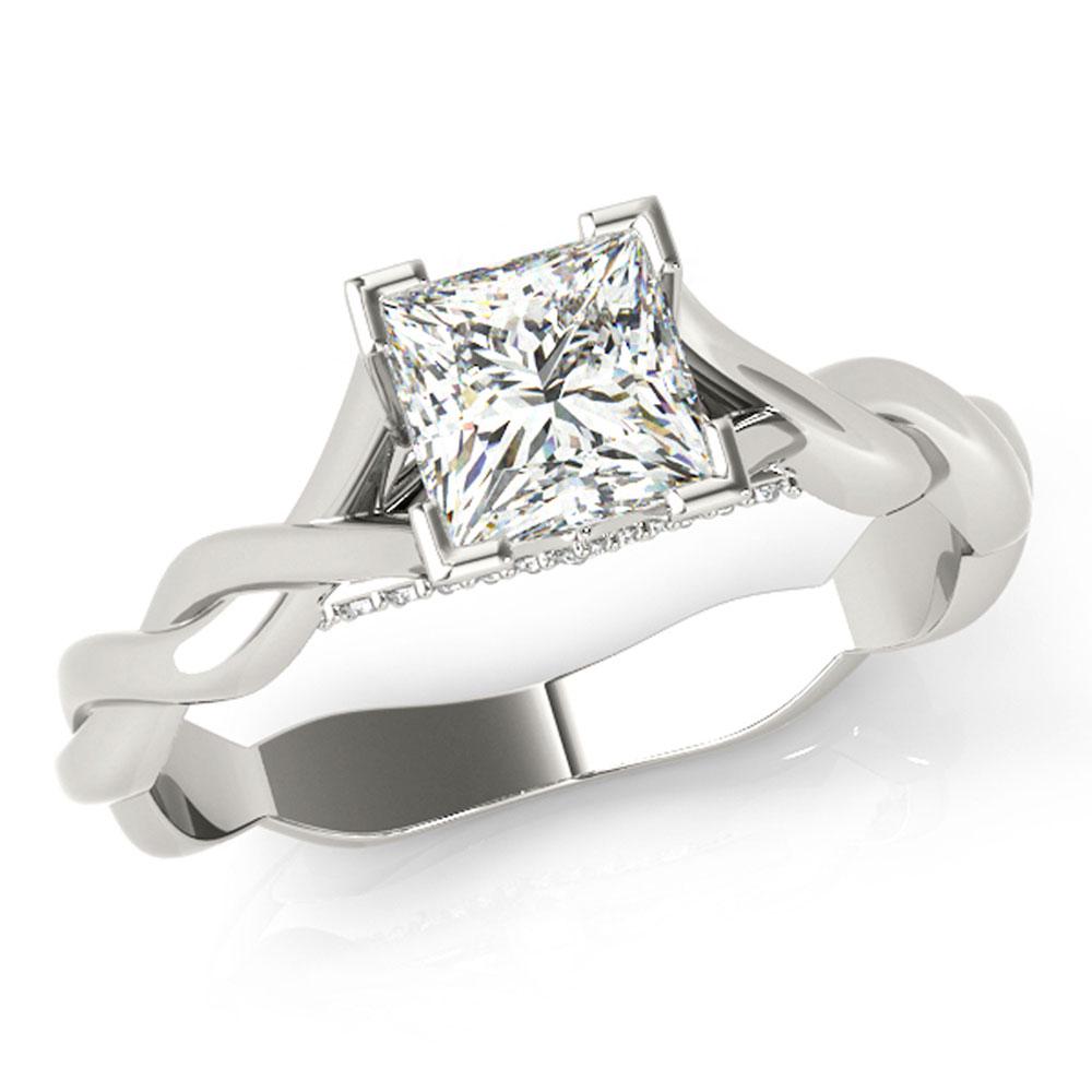 2 ctw Certified Diamond Ring - 14k White Gold (1 of 4)