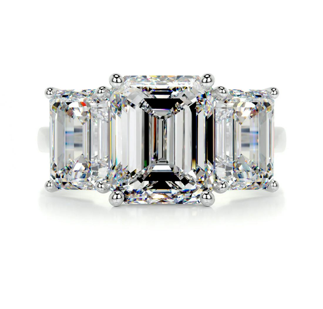 5 ctw Certified Diamond Ring - 14k White Gold (1 of 4)