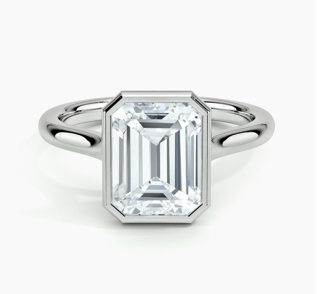 2 ctw Certified Diamond Ring - 14k White Gold (1 of 4)