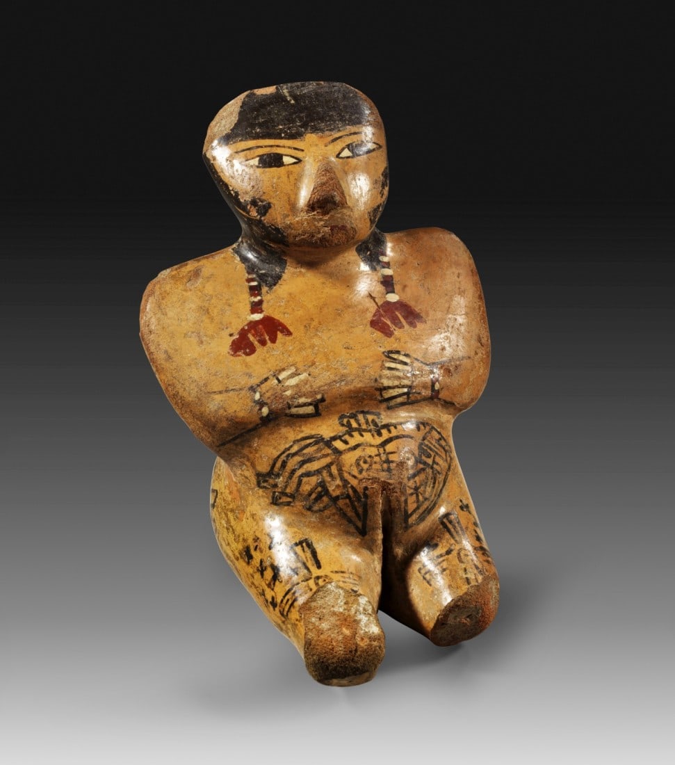 Seltene Nazca Figurine einer Schwangeren. (1 of 1)
