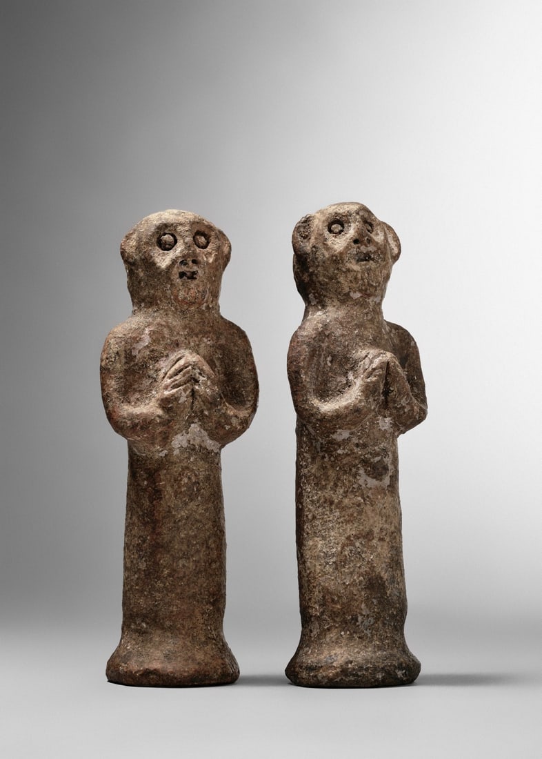 Ein Paar seltene Beterfiguren. (1 of 1)