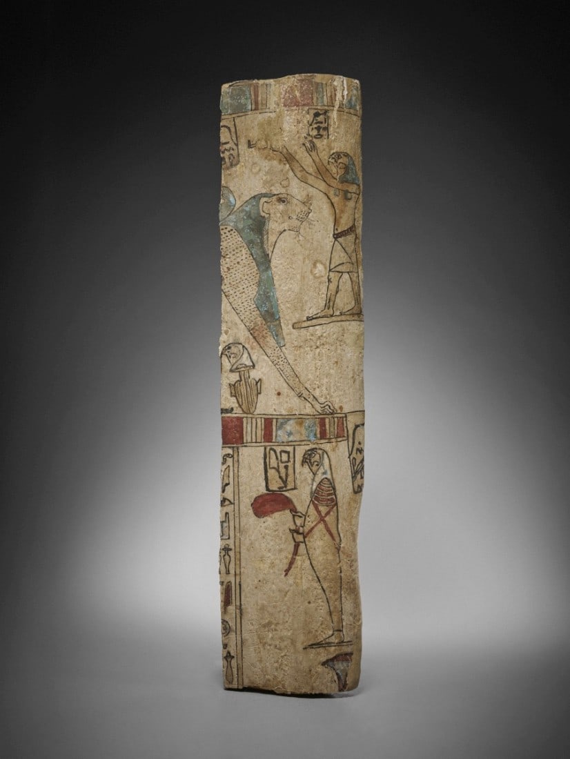 Panel from a wooden bier. (1 of 1)