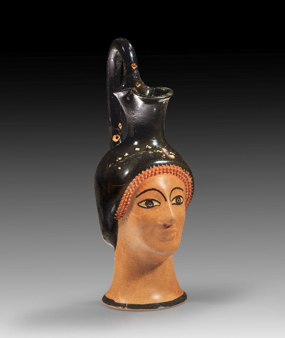 Figürliche attische Oinochoe der Cook-Klasse. (1 of 1)