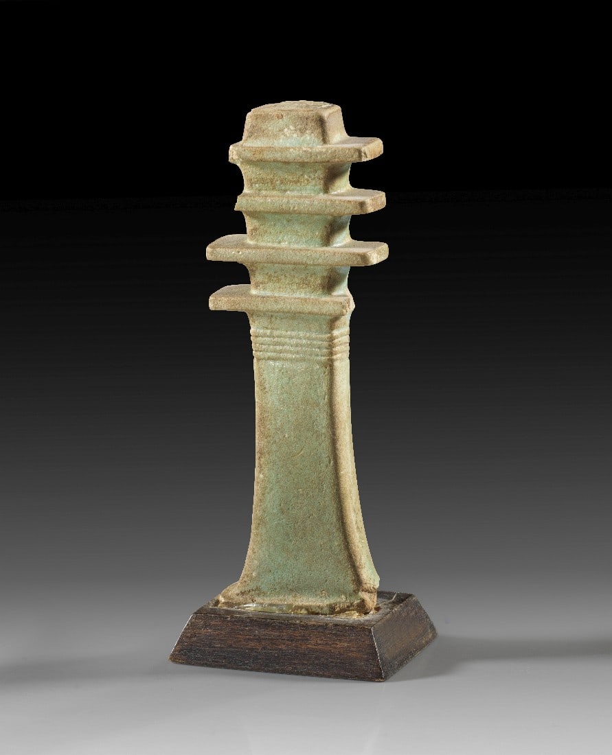 Großes Djed-Amulett.