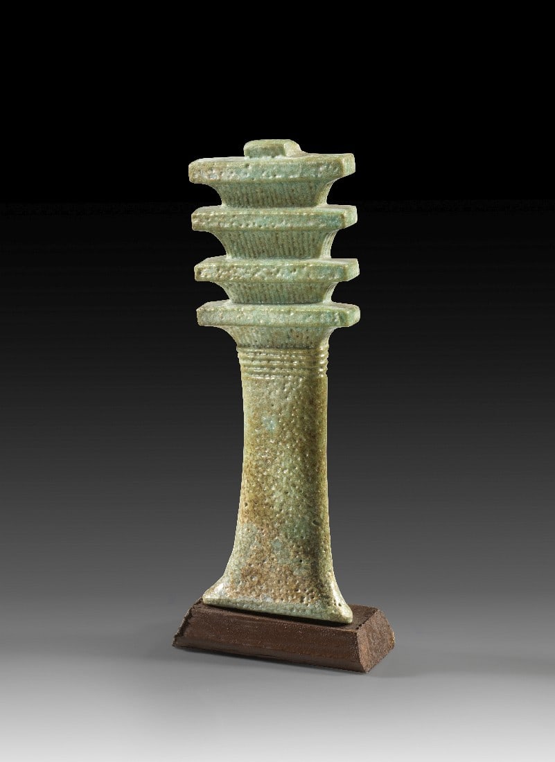 Großes Djed-Amulett.