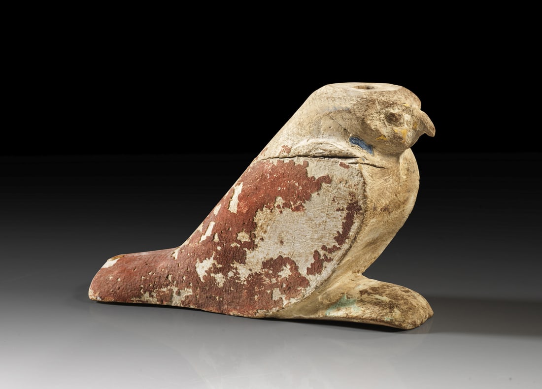 Hölzerner Horusfalke. (1 of 1)