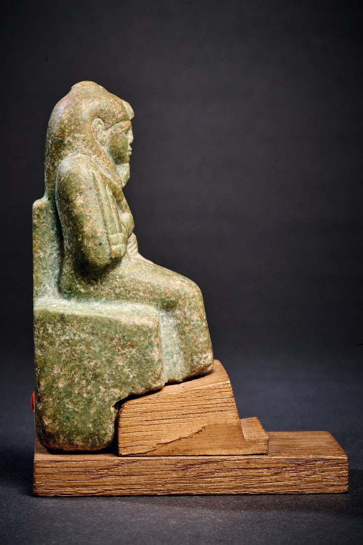 Statuette des thronenden Chepre. - 5