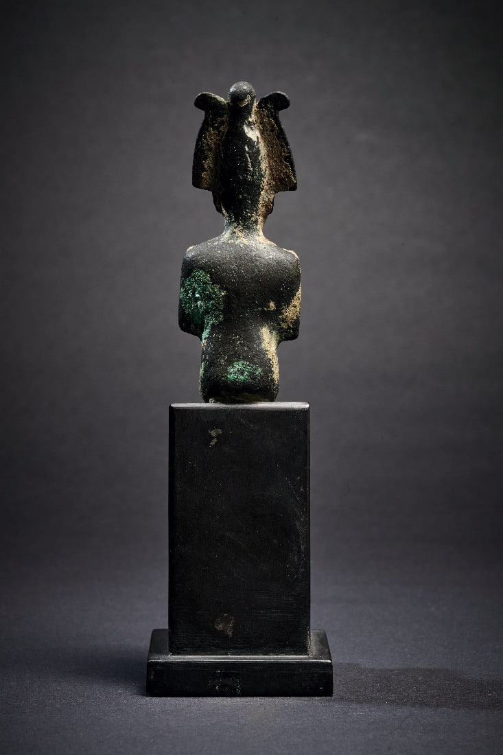 Statuette des thronenden Osiris. - 3