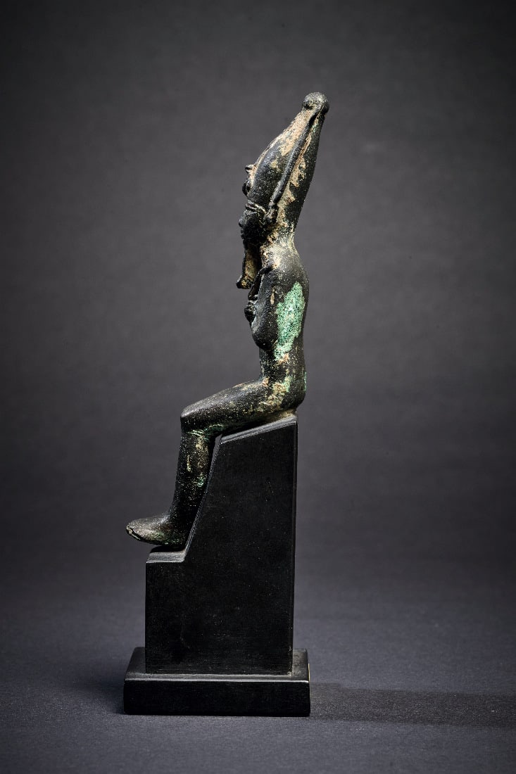 Statuette des thronenden Osiris. - 4