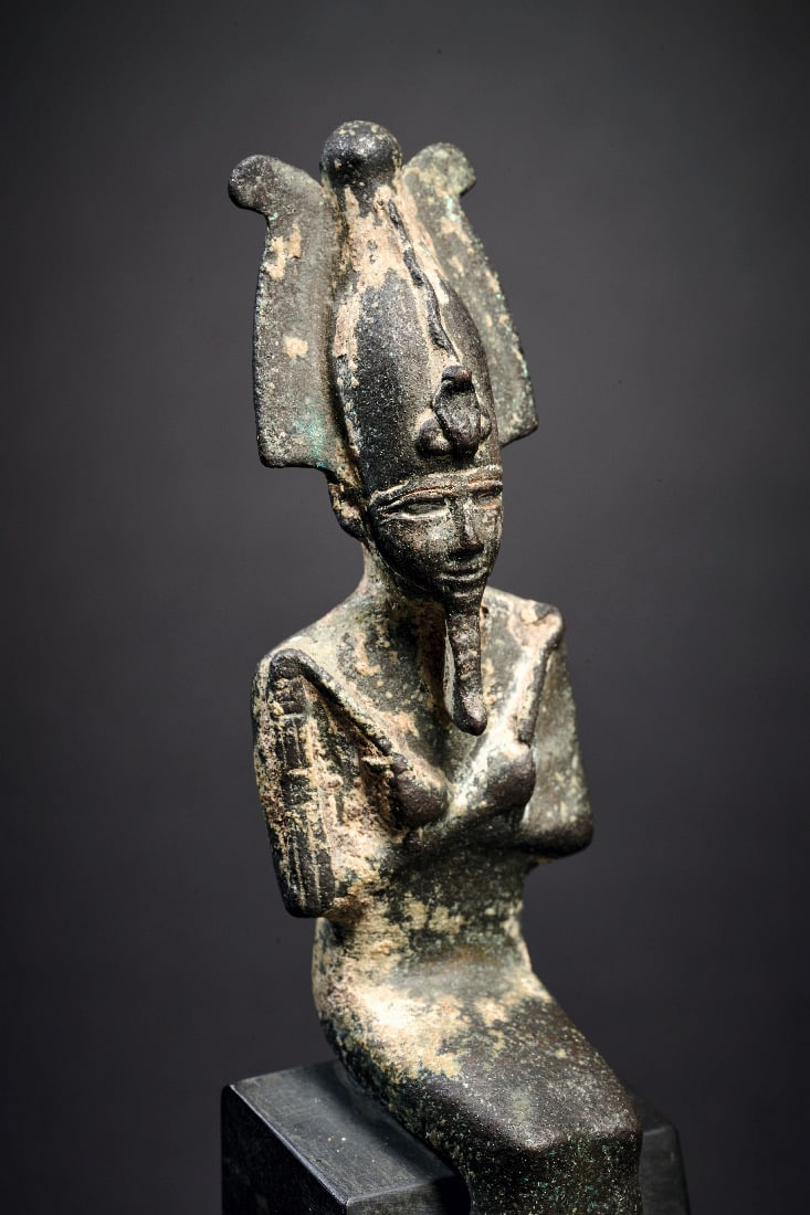 Statuette des thronenden Osiris. - 7