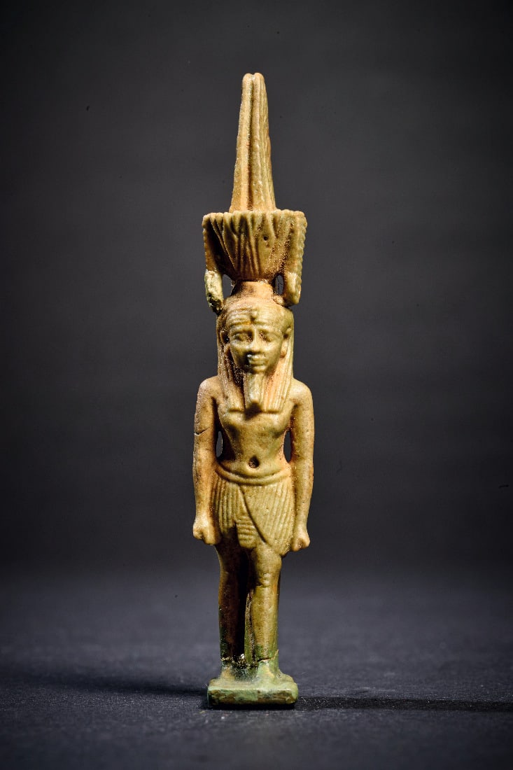 Amulett des Nefertem. - 2