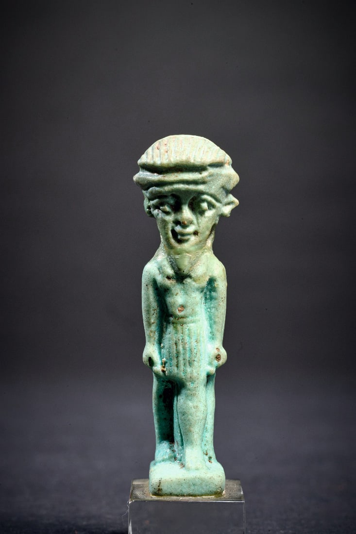 Amulett mit Janus-Figur. - 3