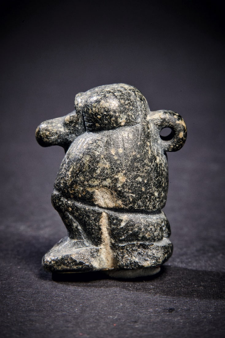 Amulett in Form eines Pavians. - 4