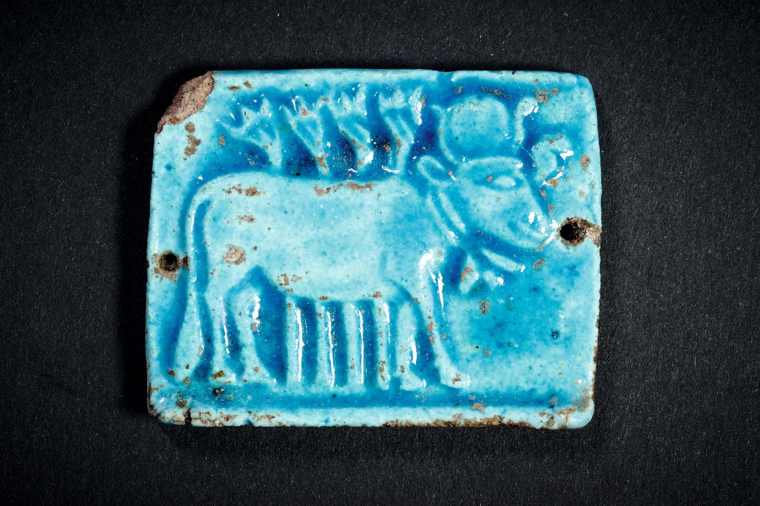 Plakette mit Hathor. (1 of 2)