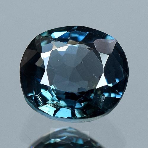 No RESERVE PRICE GIT Certified 100% Natural 1.39 Cts Very Nice Greenish Blue Spinel Unheated (1 of 7)