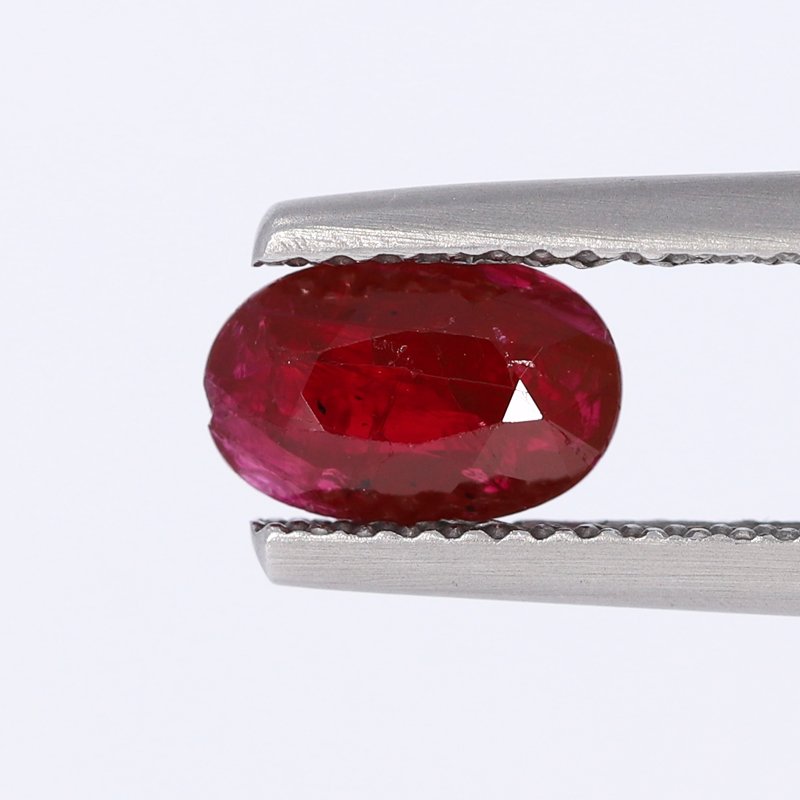 Beautiful 100% NNatural Gemstones Ruby 1.20 cts Nice Red Color (1 of 4)