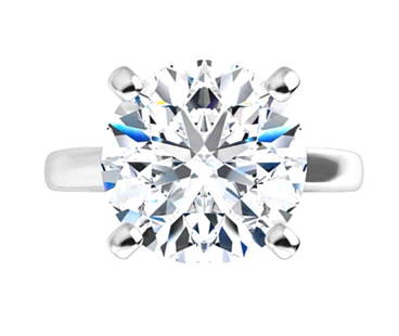 2.75 ct. Natural Round Diamond Solitaire Ring 14K White Gold: 2.75 ct. Natural Round Hearts & Arrows cut diamond solitaire ring set in 14k white gold 4.53 Grams. size 7.0 standard. Clarity SI/I Color F / G . No treatments. Resizing available upon request. All lo