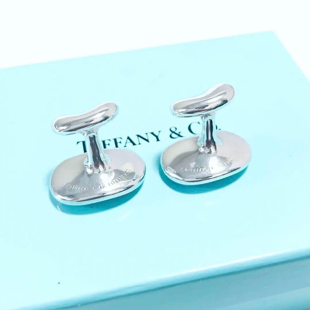Tiffany & Company. Elsa Peretti Beans Cuff Links (1 of 4)