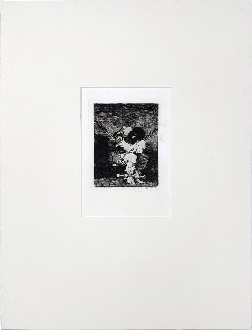 Francisco Goya "Gazette Des Beaux Arts Imp. Delatre Paris" Print Etching (1 of 8)