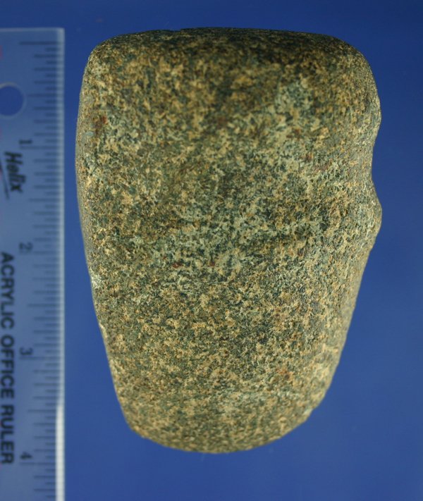 3 3/4" long 3/4 groove axe found in Ohio - 3