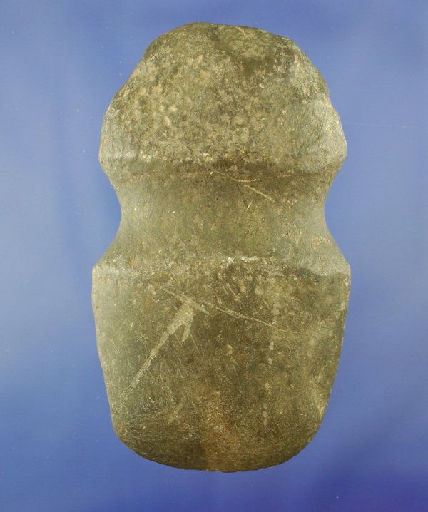 5" Full Groove Axe. Found in Tippecanoe Co. IN.
