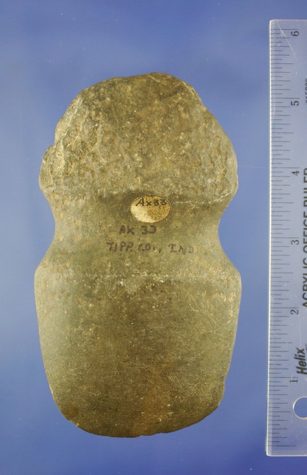 5" Full Groove Axe. Found in Tippecanoe Co. IN. - 3