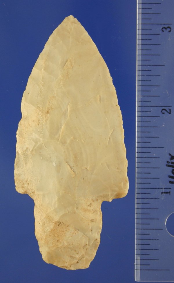 3 1/8" Well made Adena. Found in Logan Co, IL.