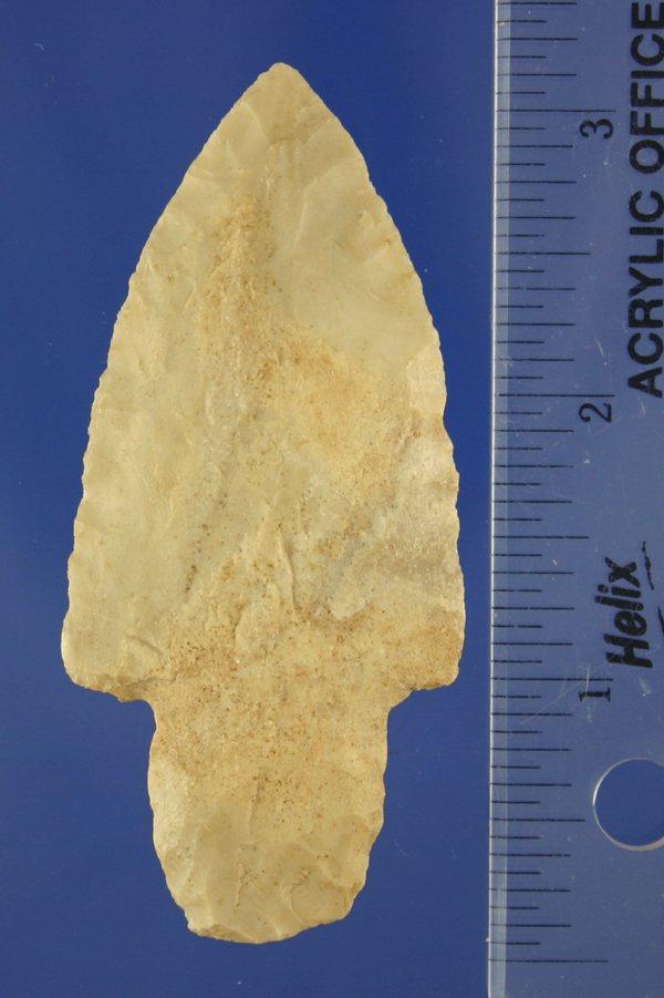 3 1/8" Well made Adena. Found in Logan Co, IL. - 2