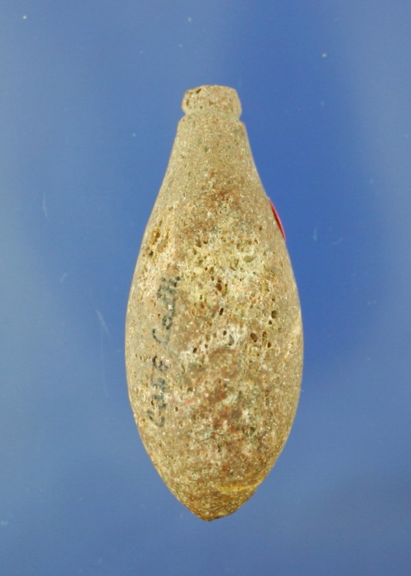 2 1/4" Plummet found in Cass Co IL. Meadows COA 