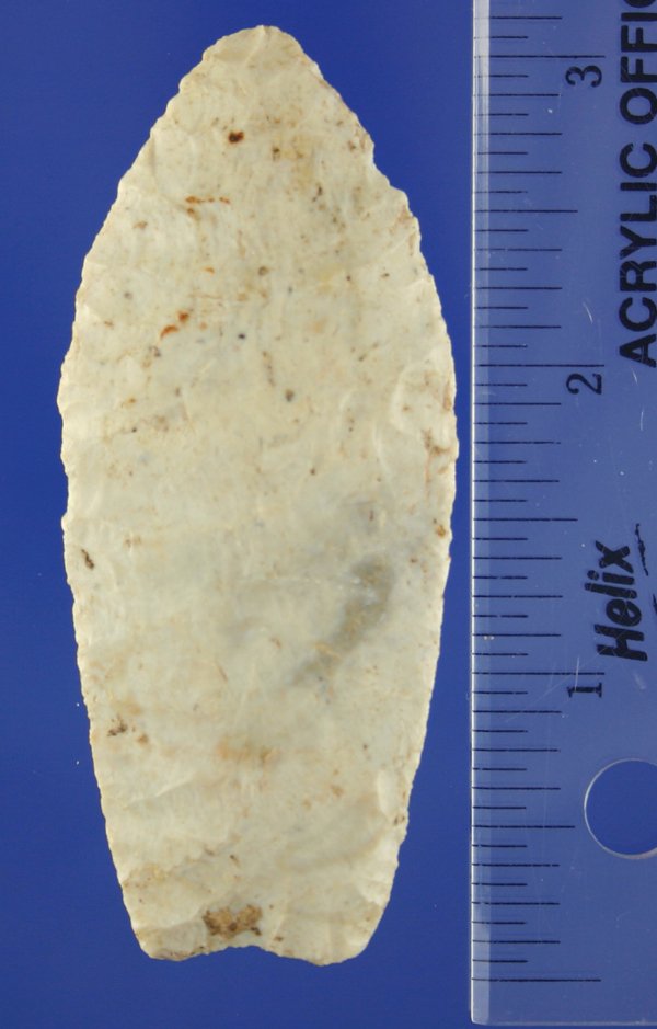 3" Paleo Lancelate - Ohio. Nicely ground AACA - 2