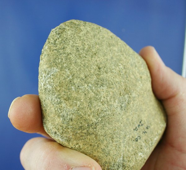 3 5/8" Full Grooved Axe found in White Co, IN. - 6