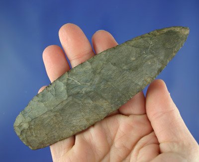 5 1/8" Paleo Lanceolate - Wayne Co Ohio AACA - 2