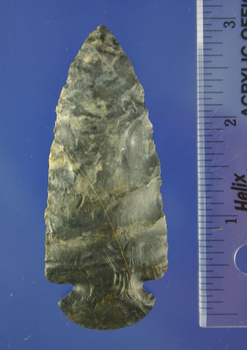 Beautiful 3" Dovetail made from Coshocton Flint - 2