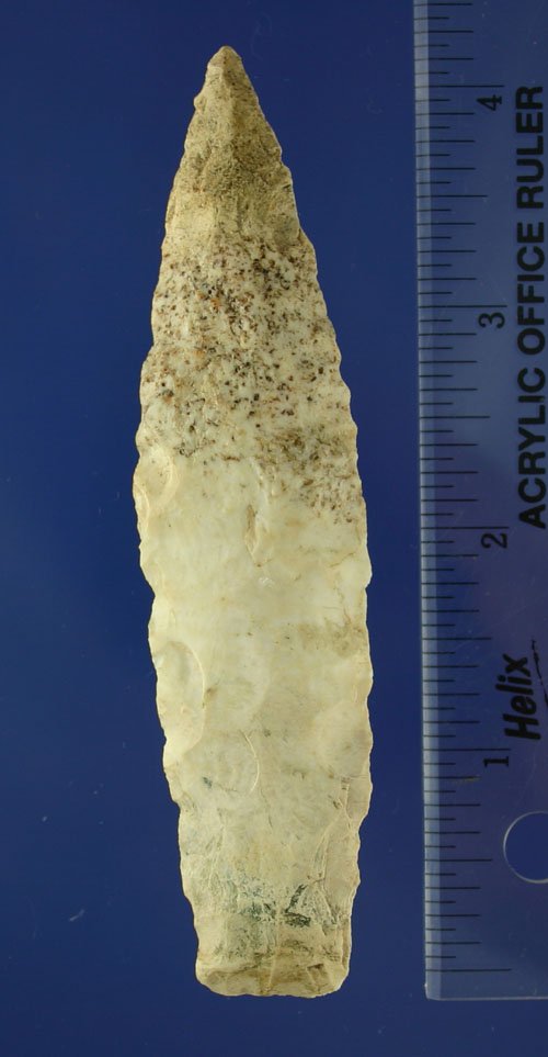 4 1/4" Sedalia made from Burlington chert MO. - 2