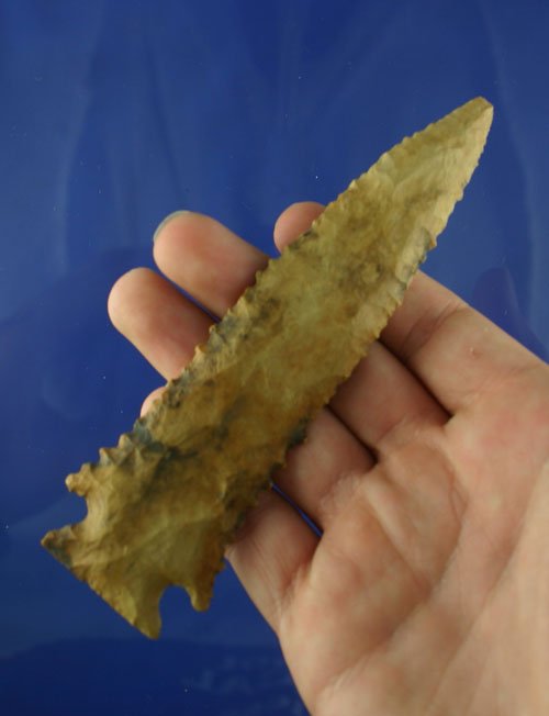 5 5/16" Serrated Kirk found in TN. - 4
