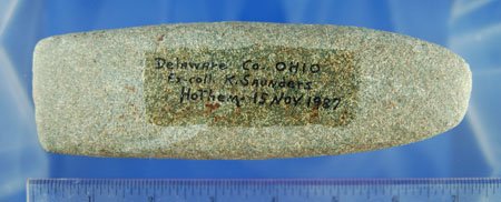 Ex. Hothem - Indian Stone Celt AACA - 3