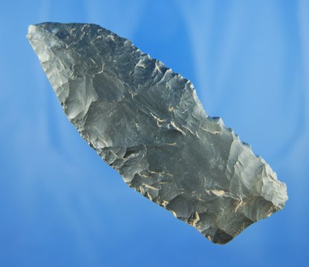 4 1/2" Coshocton Flint knife found in Ross Co., OH.