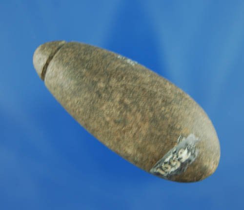 2 5/8" Plummet in excellent condition with nice su: 2 5/8" Plummet in excellent condition with nice suspension groove.