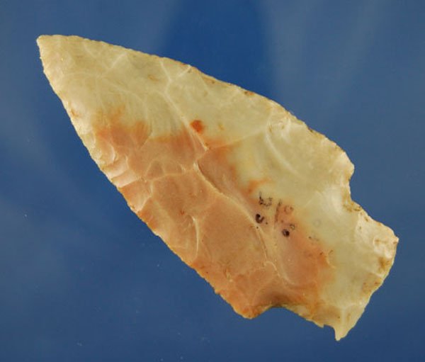 3 5/16" Hopewell made from Carter Cave flint found: 3 5/16" Hopewell made from Carter Cave flint found in Ross Co. OH