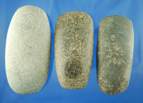 Set of 3 OH Celts. Lar Hothem Collection.: Set of 3 OH Celts. Lar Hothem Collection.