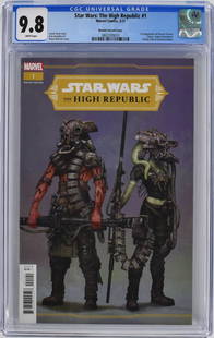 Star Wars: The High Republic #1 Blanche Variant CGC 9.8: Star Wars: The High Republic #1 | Blanche Variant | Marvel Comics 3/21 | CGC Graded 9.8 | WHITE Pages. Professionally graded/encapsulated.